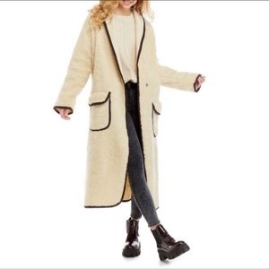 Free People irresistible Teddy Cardi Coat